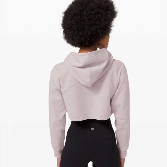 Lululemon  All your Cropped Hoodie - lced lris - Picture 4 of 9